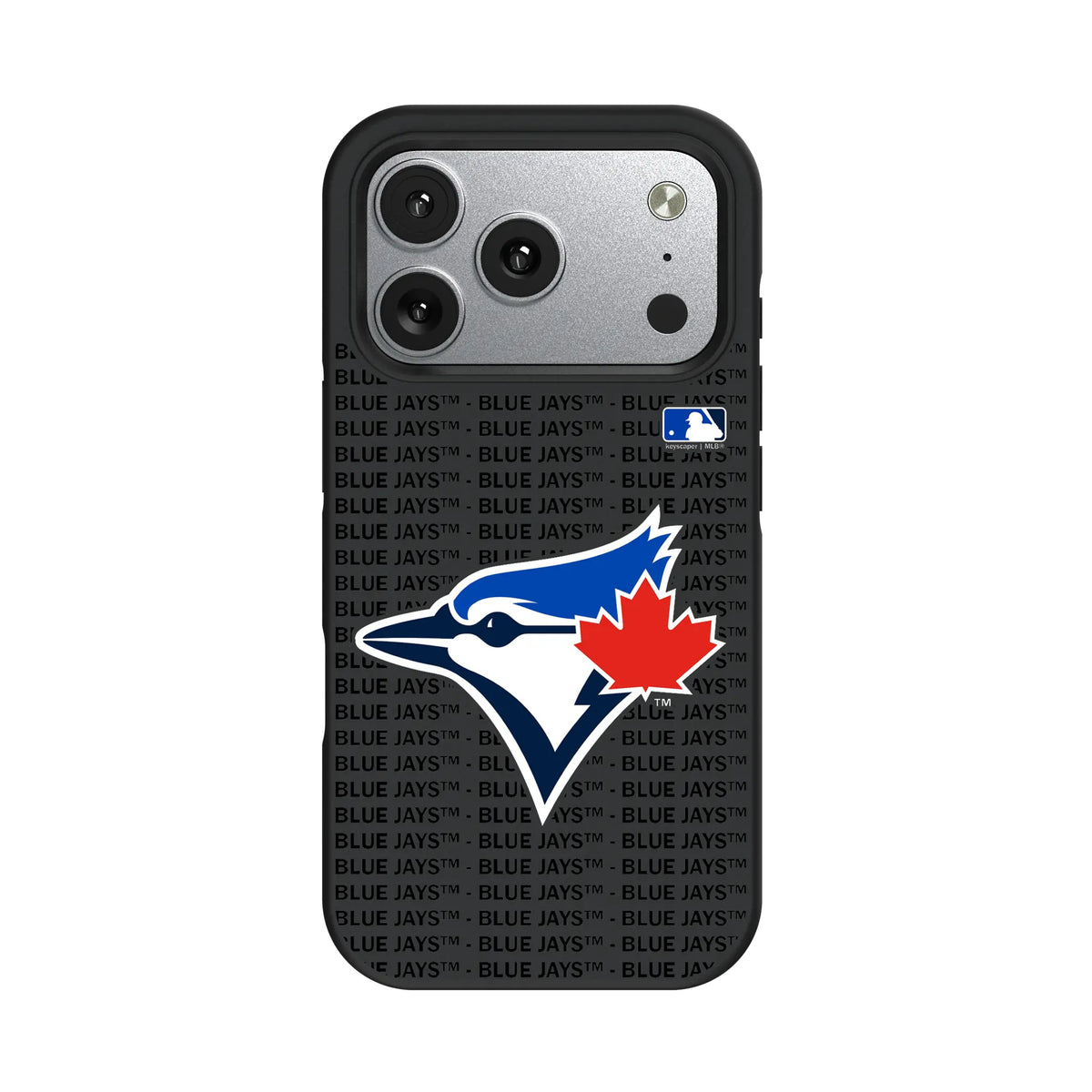 Toronto Blue Jays Text Backdrop iPhone Bump Phone Case for Apple iPhone#Device_iPhone 17 Pro