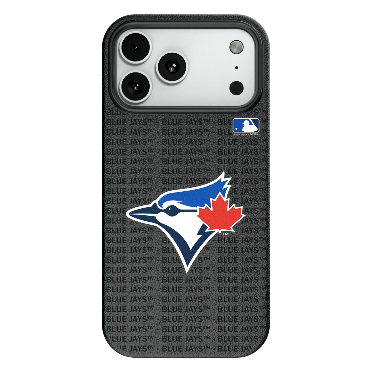 Toronto Blue Jays Text Backdrop MagSafe Compatible Phone Case for Apple iPhone