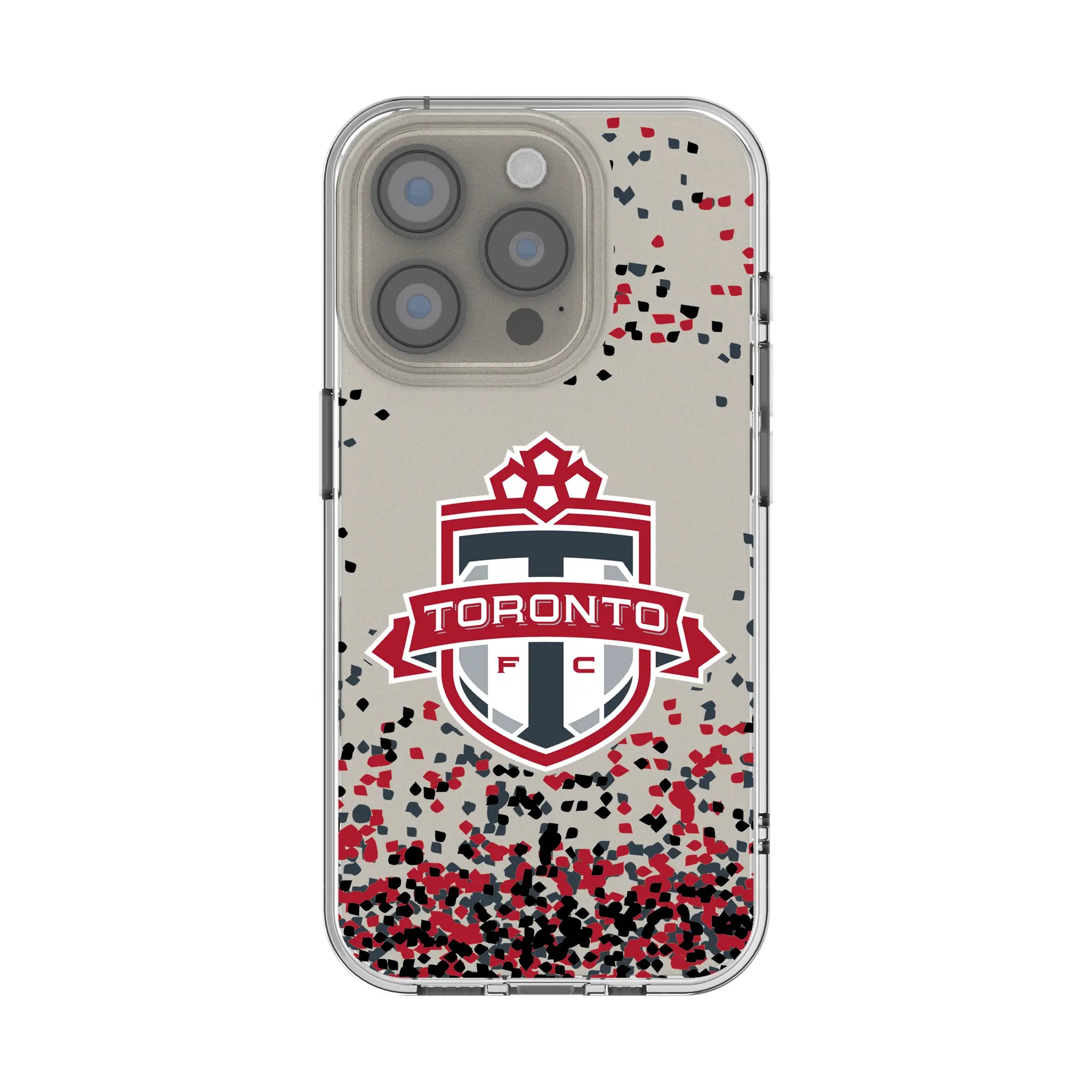 Toronto FC Confetti iPhone Clear Phone Case for Apple iPhone