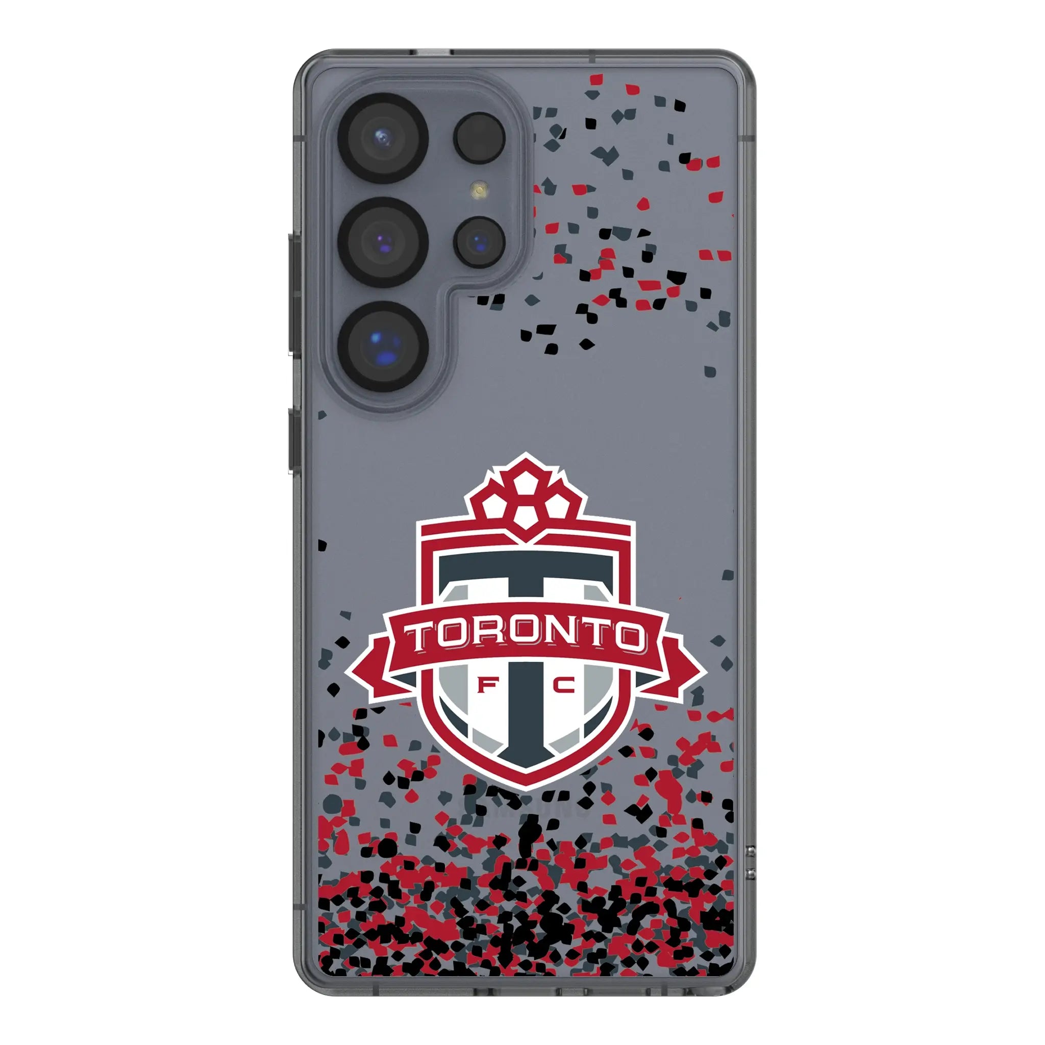 Toronto FC Confetti Galaxy Clear Phone Case for Samsung Galaxy#Device_Galaxy S25 Ultra