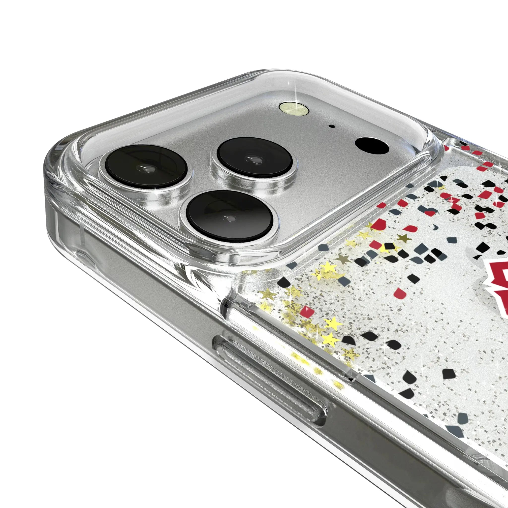 Toronto FC Confetti iPhone Glitter Phone Case for Apple iPhone - Detail