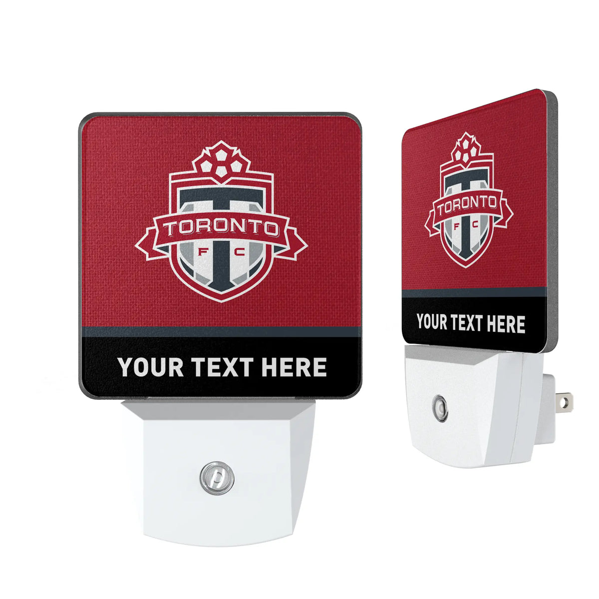 Toronto FC Personalized Endzone Solid Night Light 2-Pack