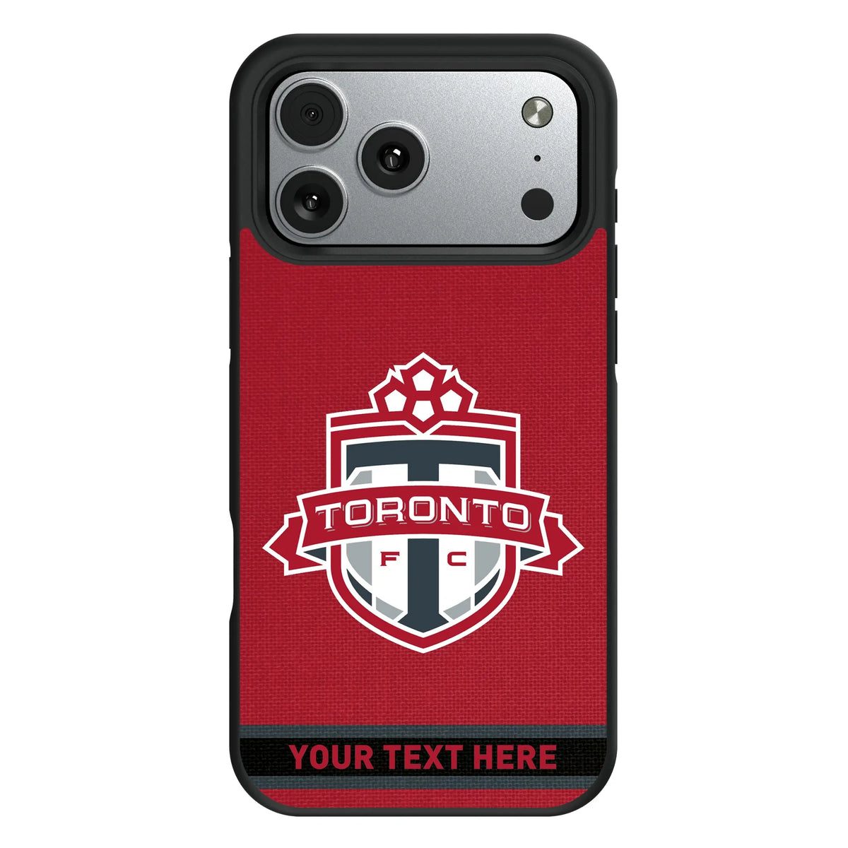 Toronto FC Personalized Stripe iPhone Bump Phone Case for Apple iPhone#Device_iPhone 17 Pro Max