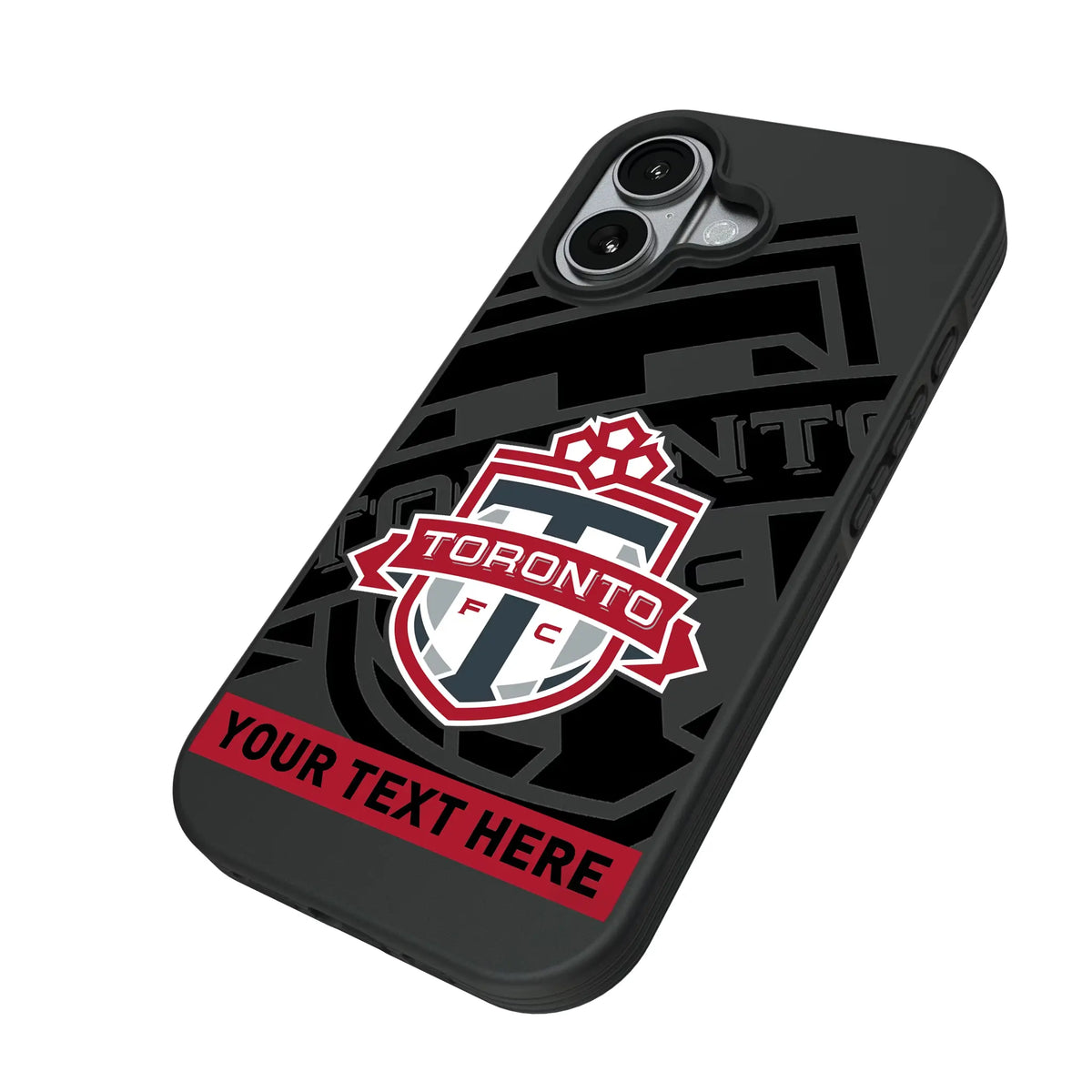 Toronto FC Personalized Tilt iPhone Bump Phone Case for Apple iPhone - Isometric View#Device_iPhone 17