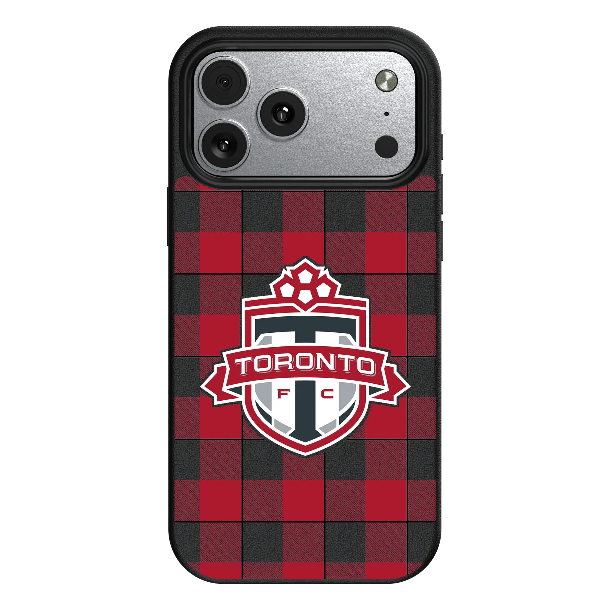 Toronto FC Plaid iPhone MagSafe Compatible Phone Case for Apple iPhone#Device_iPhone 17 Pro Max