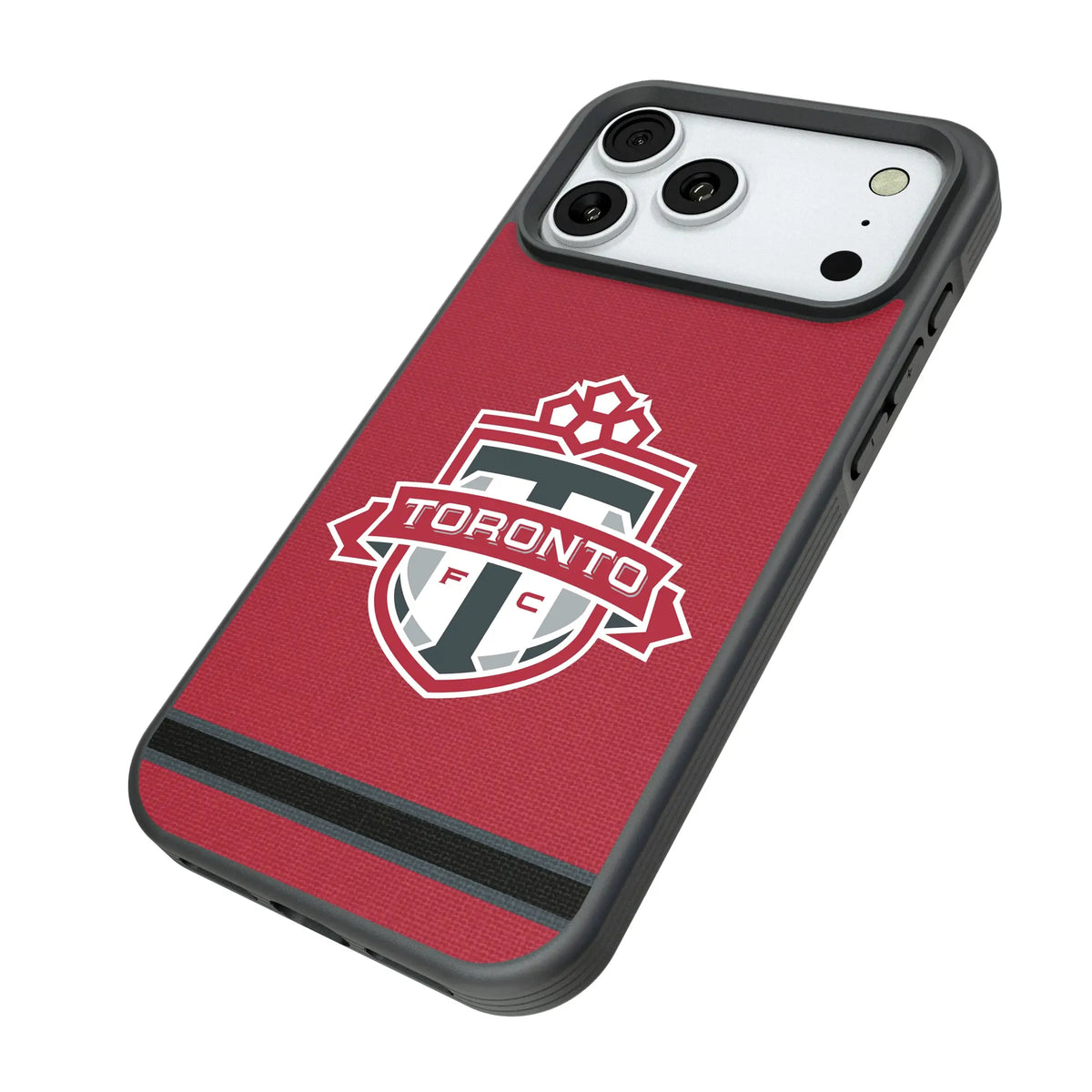 Toronto FC Stripe iPhone Bump Phone Case for Apple iPhone - Isometric View#Device_iPhone 18 Pro Max