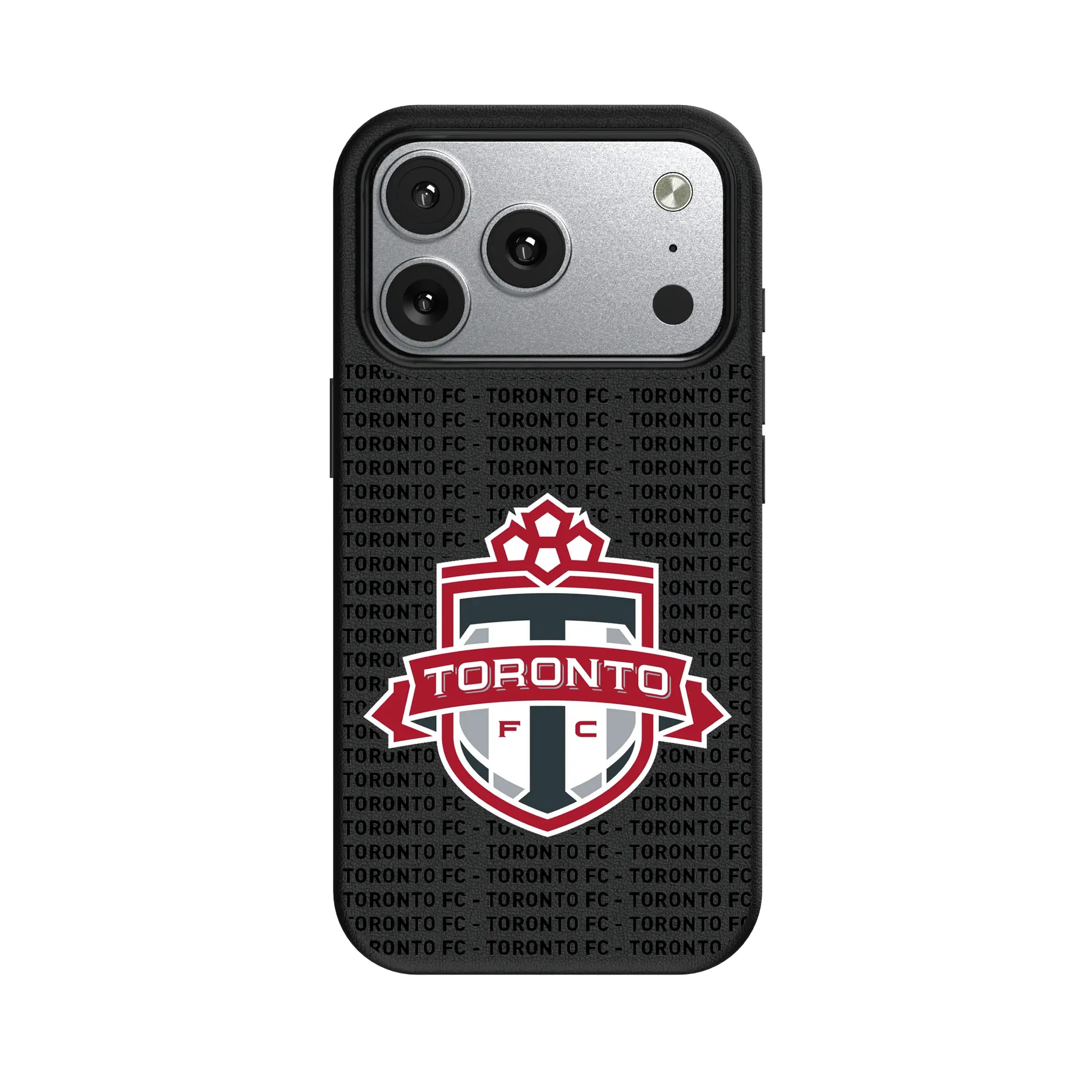 Toronto FC Text Backdrop iPhone MagSafe Compatible Phone Case for Apple iPhone#Device_iPhone 17 Pro