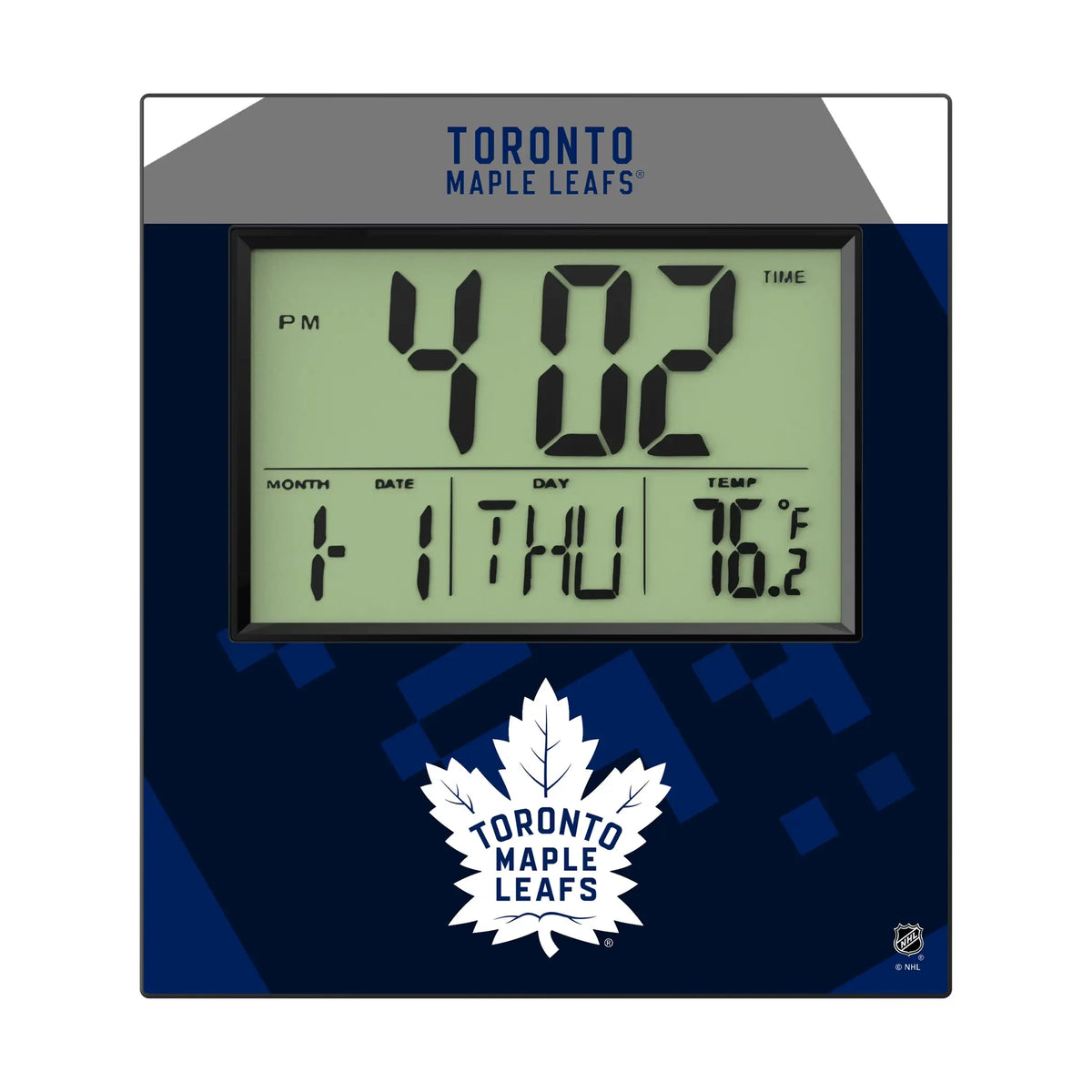 Toronto Maple Leafs Color Block Wall Clock