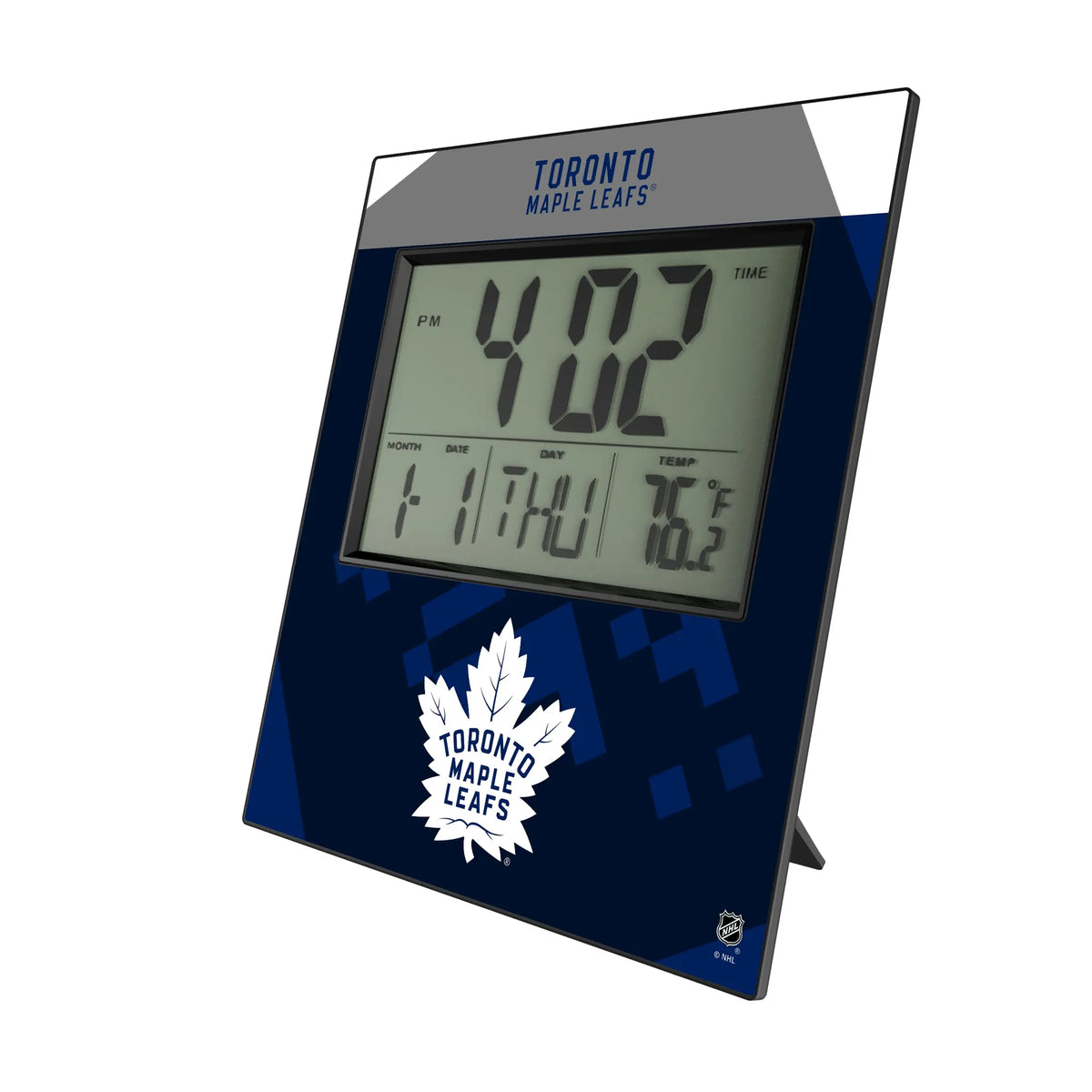 Toronto Maple Leafs Color Block Wall Clock