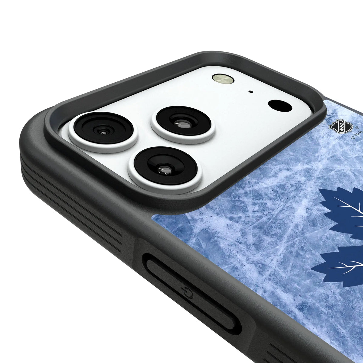 Toronto Maple Leafs Ice Wordmark iPhone Bump Phone Case for Apple iPhone - Detail#Device_iPhone 18 Pro Max