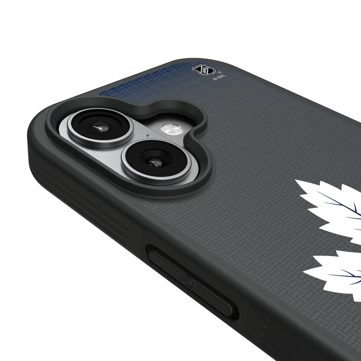Toronto Maple Leafs Linen iPhone Bump Phone Case for Apple iPhone - Detail#Device_iPhone 17