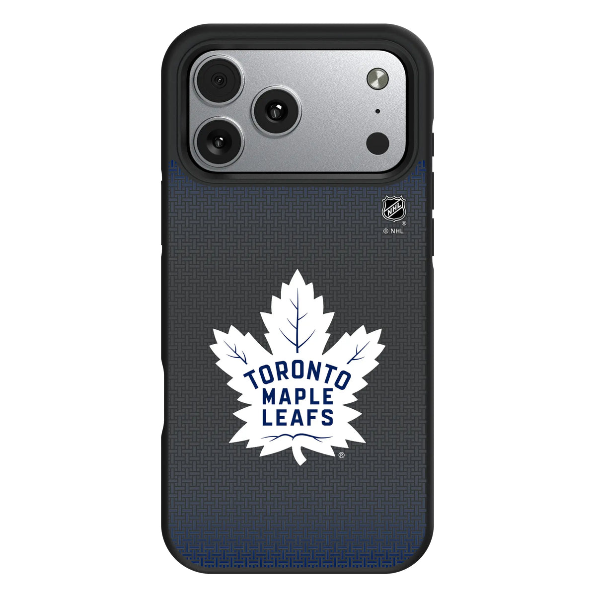 Toronto Maple Leafs Linen iPhone Bump Phone Case for Apple iPhone#Device_iPhone 17 Pro Max