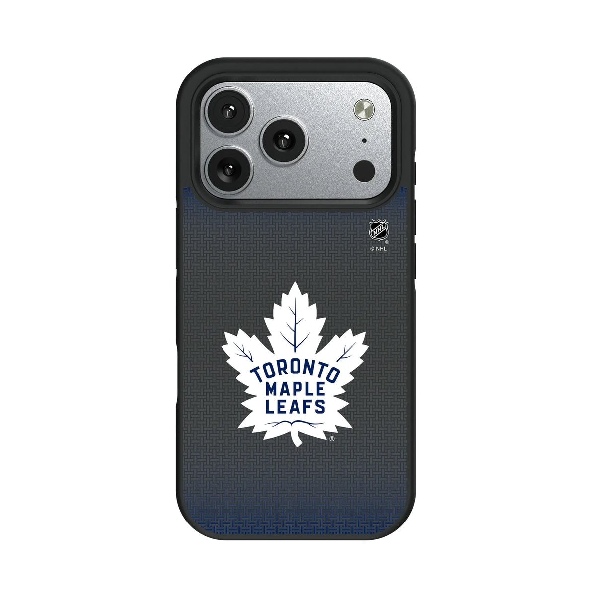 Toronto Maple Leafs Linen iPhone Bump Phone Case for Apple iPhone#Device_iPhone 17 Pro