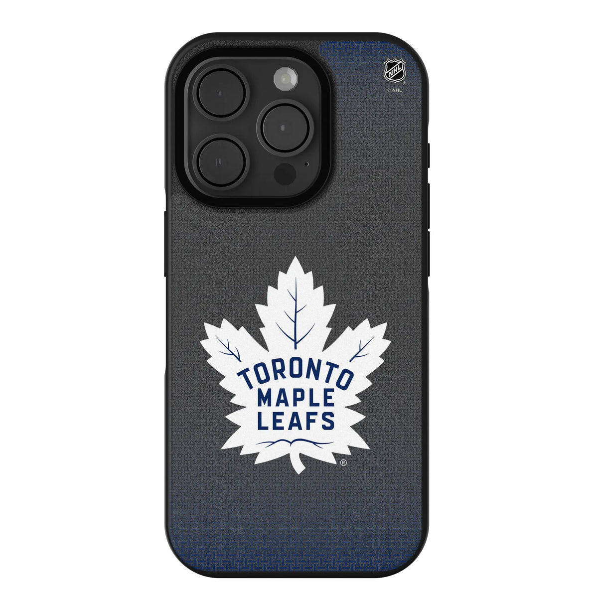 Toronto Maple Leafs Linen iPhone Bump Phone Case for Apple iPhone