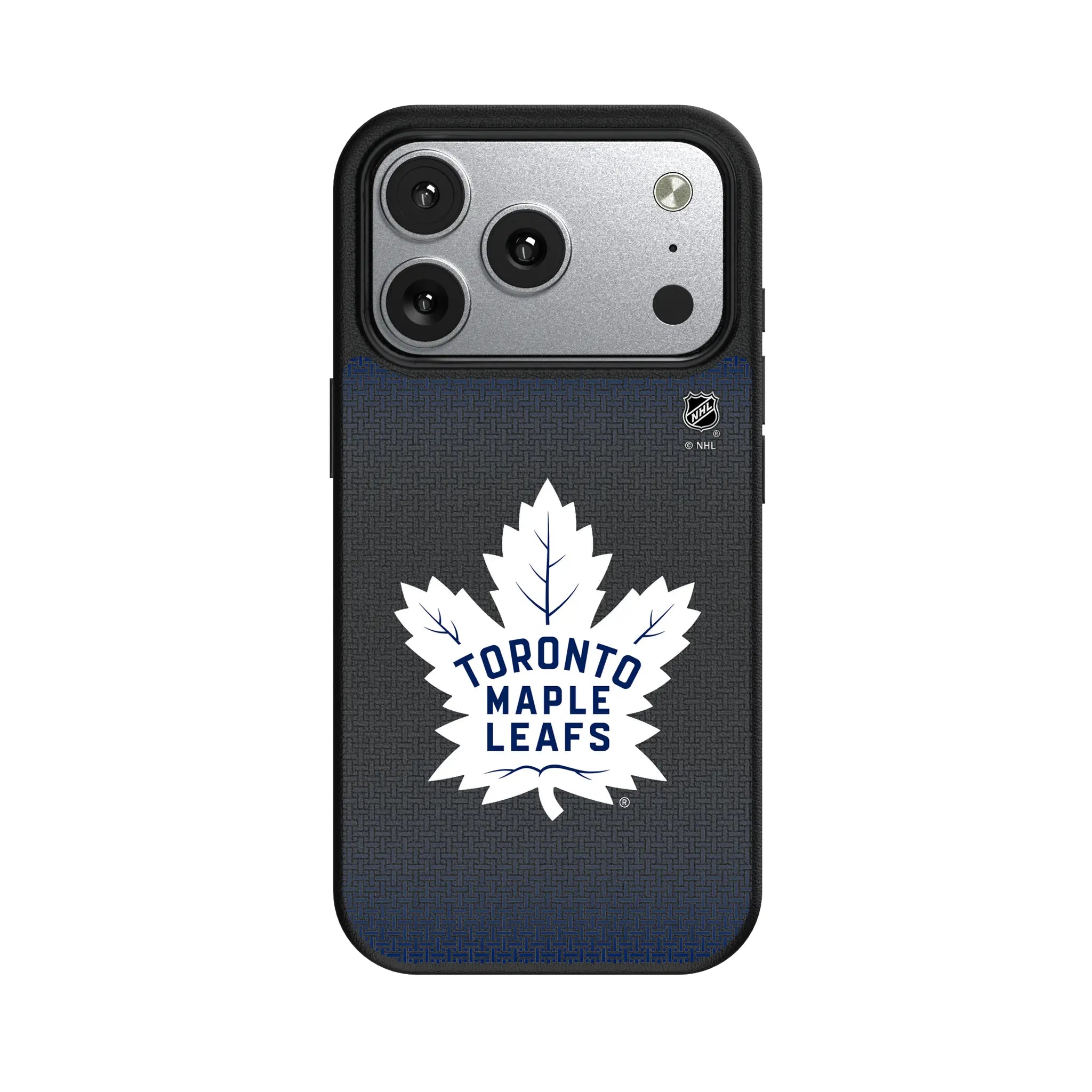 Toronto Maple Leafs Linen iPhone MagSafe Compatible Phone Case for Apple iPhone#Device_iPhone 17 Pro