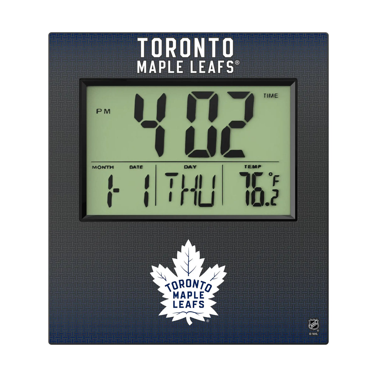Toronto Maple Leafs Linen Wall Clock