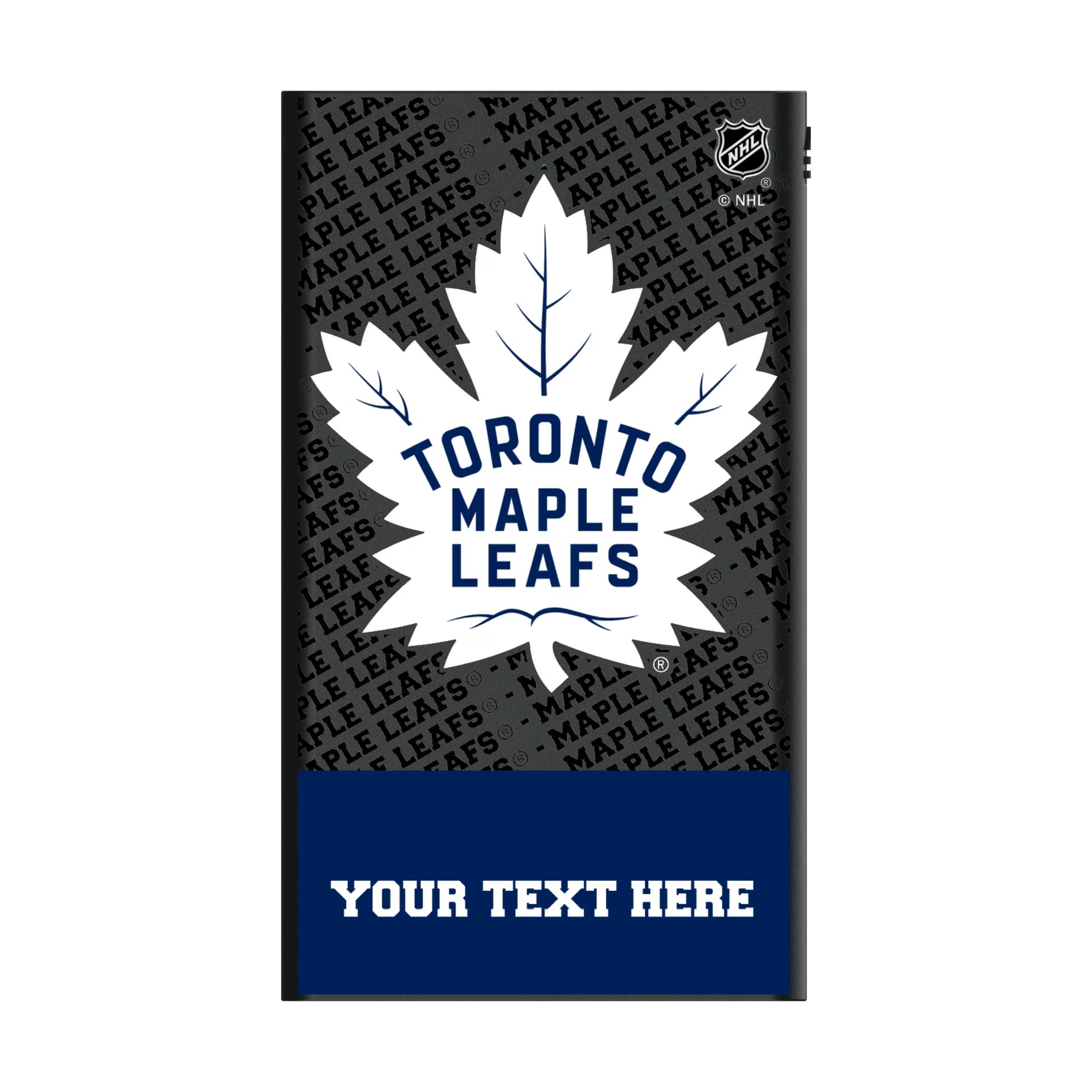 Toronto Maple Leafs Personalized EndZone Plus 5000mAh Flat Powerbank