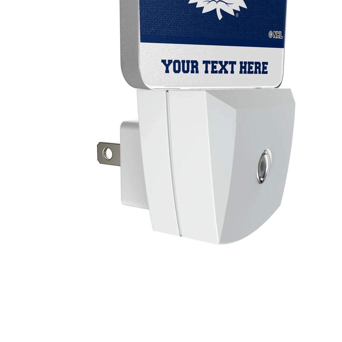 Toronto Maple Leafs Personalized Endzone Solid Night Light 2-Pack - Detail