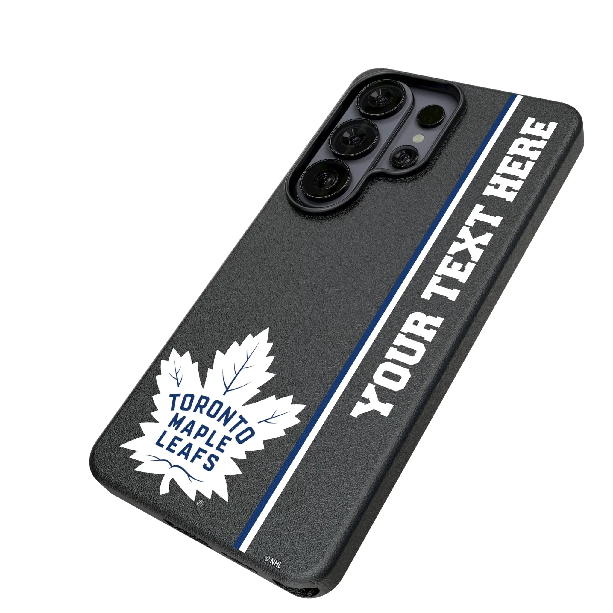 Toronto Maple Leafs Personalized Sidebard Galaxy MagSafe Compatible Phone Case for Samsung Galaxy - Isometric View#Device_Galaxy S26 Ultra