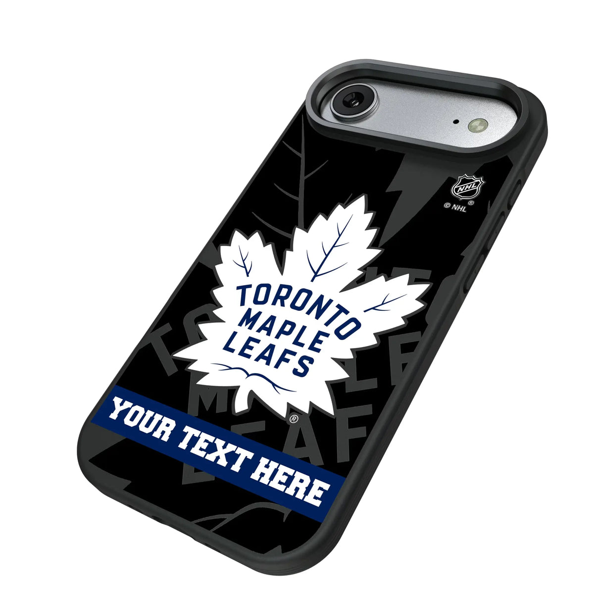 Toronto Maple Leafs Personalized Tilt iPhone Bump Phone Case for Apple iPhone - Isometric View#Device_iPhone Air