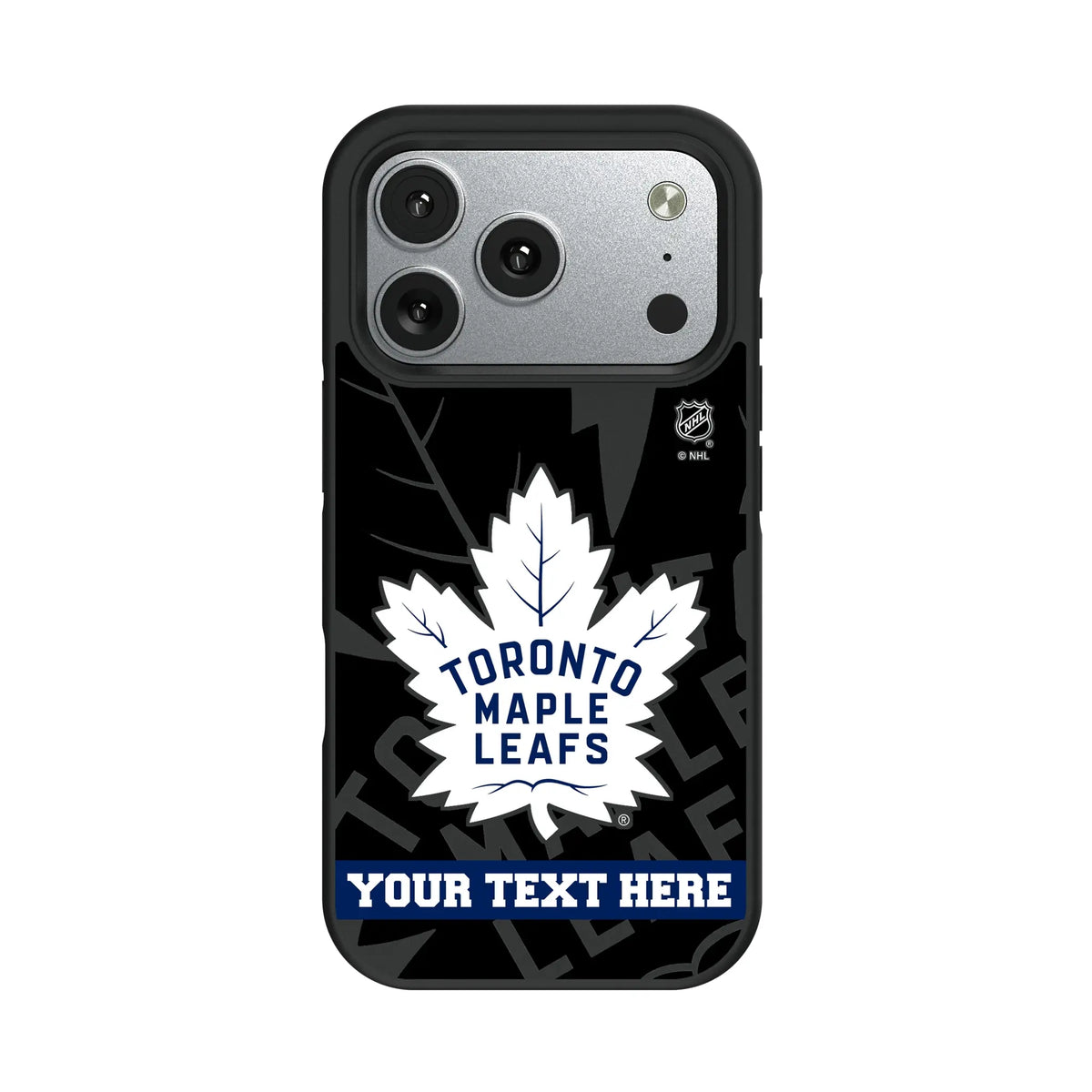 Toronto Maple Leafs Personalized Tilt iPhone Bump Phone Case for Apple iPhone#Device_iPhone 17 Pro