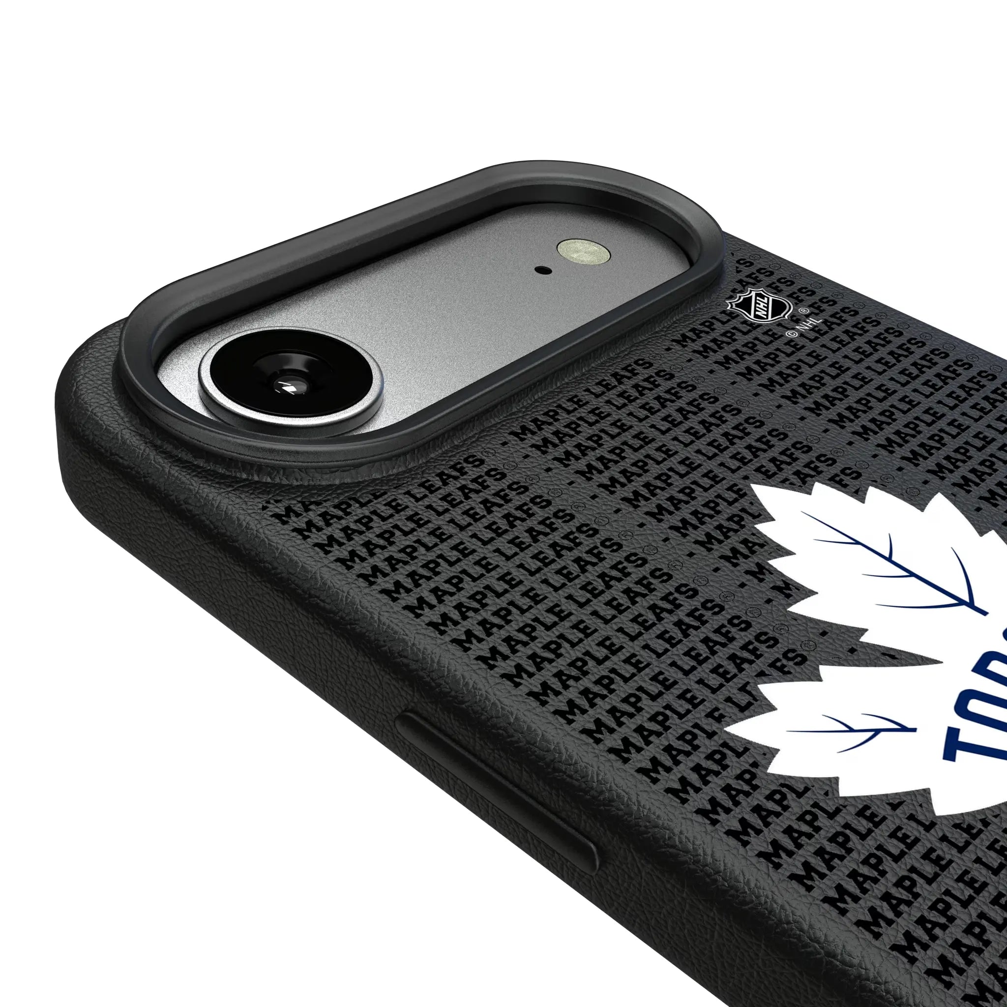 Toronto Maple Leafs Text Backdrop iPhone MagSafe Compatible Phone Case for Apple iPhone - Detail#Device_iPhone Air