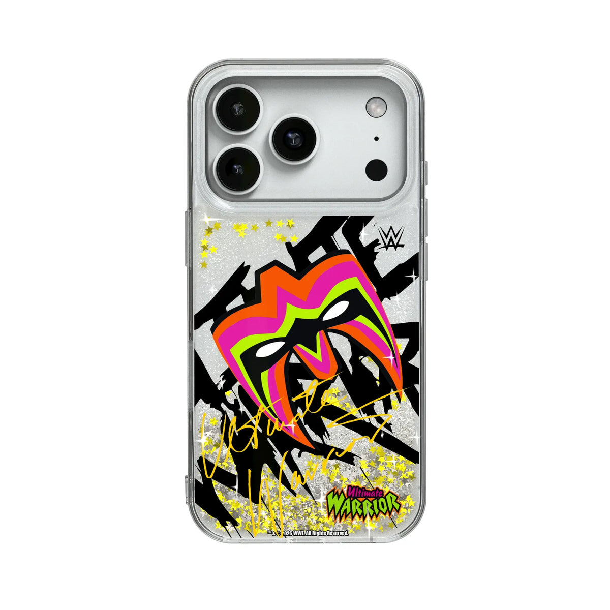 Ultimate Warrior Impact Glitter Phone Case for Apple iPhone