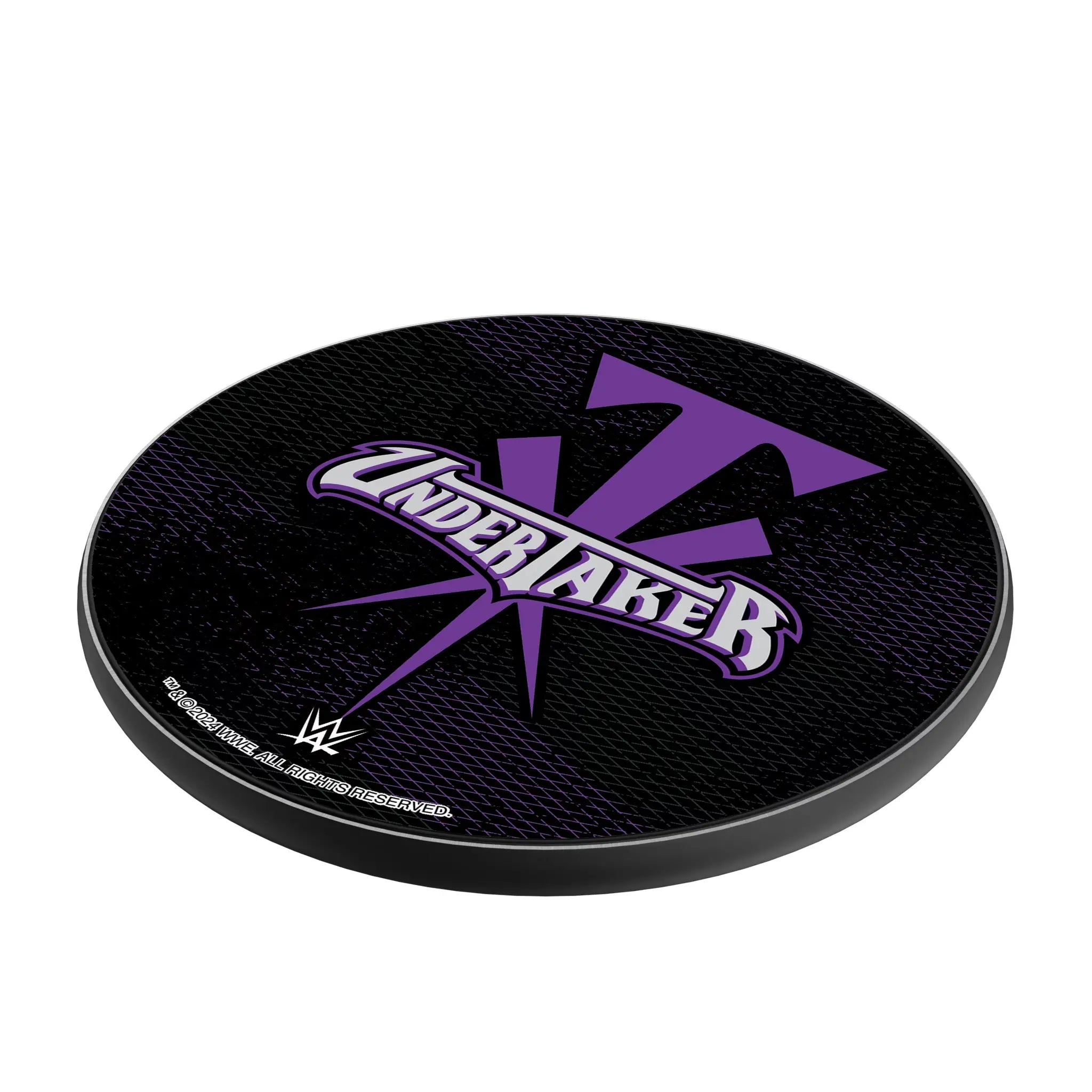 Undertaker Steel 15-Watt Wireless Charger - Isometric View