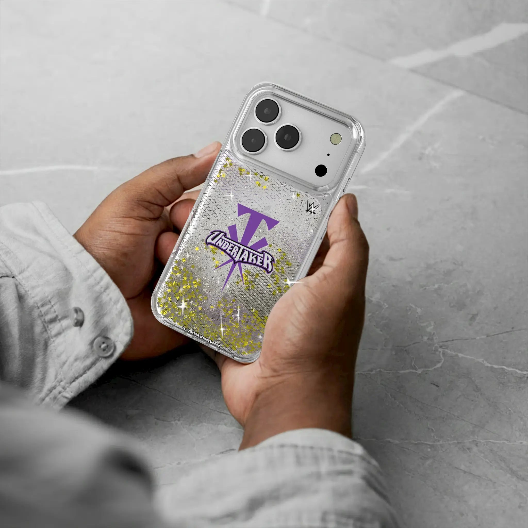 Undertaker Steel iPhone Glitter Phone Case for Apple iPhone - Lifestyle#Device_iPhone 17 Pro