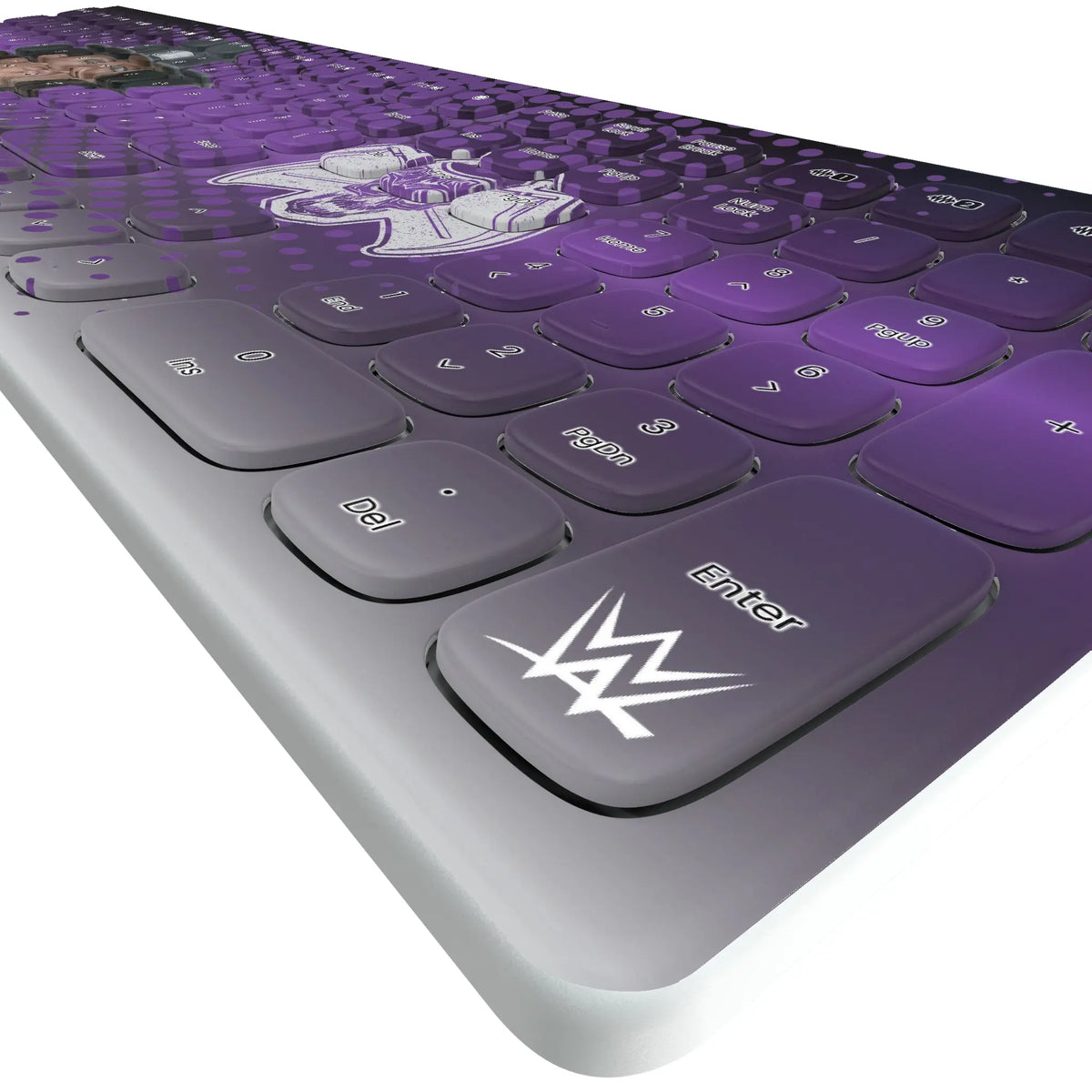 Undertaker Superstar KKB605 Curved Wireless Keyboard - Detail