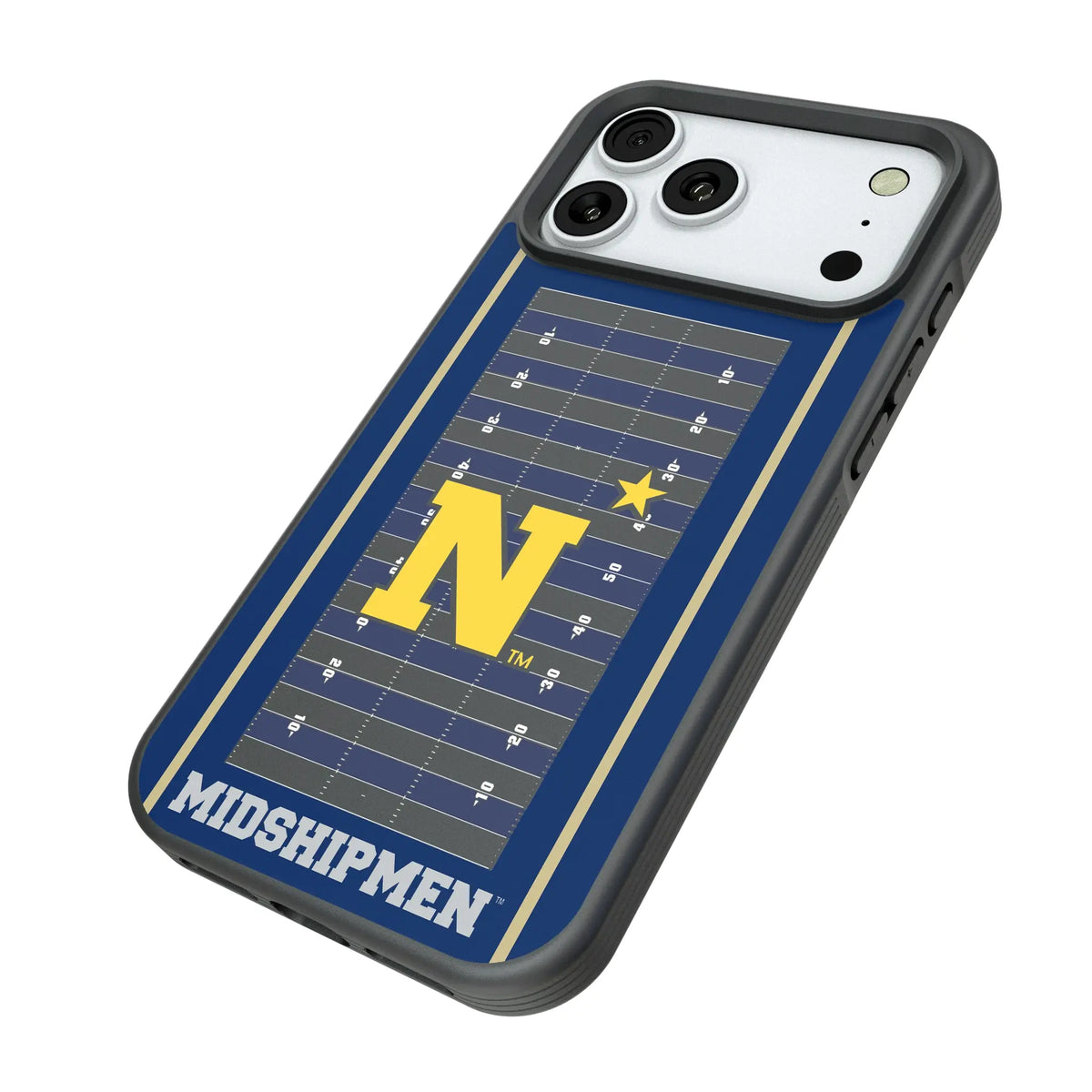 United State Naval Academy Midshipmen Field iPhone Bump Phone Case for Apple iPhone - Isometric View#Device_iPhone 18 Pro Max