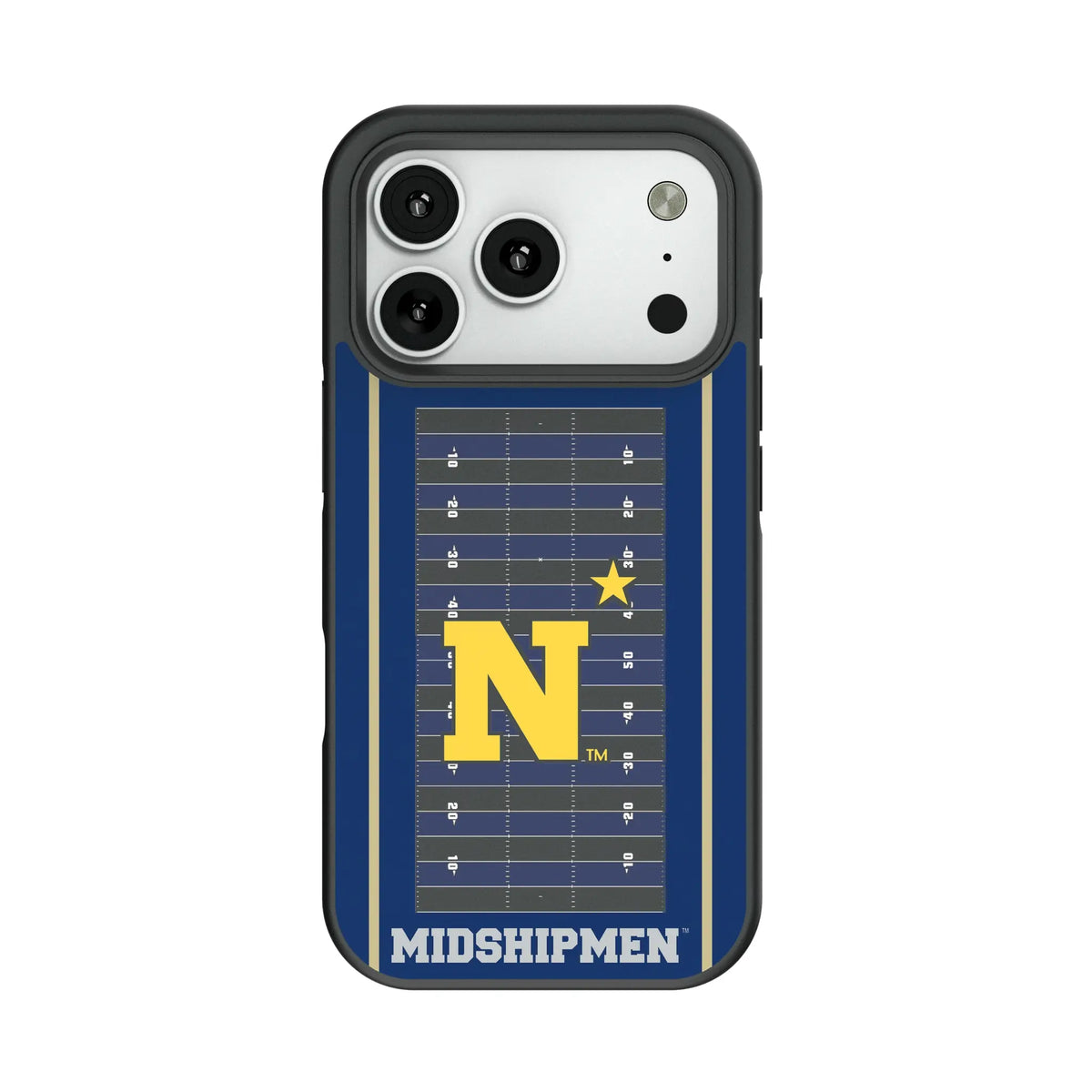 United State Naval Academy Midshipmen Field Bump Phone Case for Apple iPhone