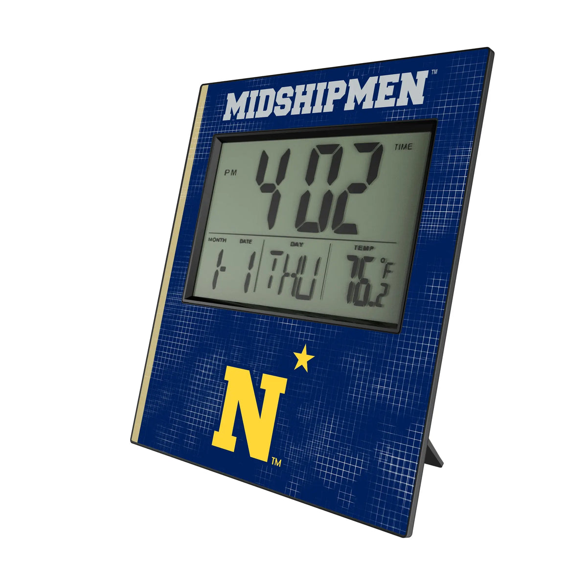 United State Naval Academy Midshipmen Hatch Wall Clock