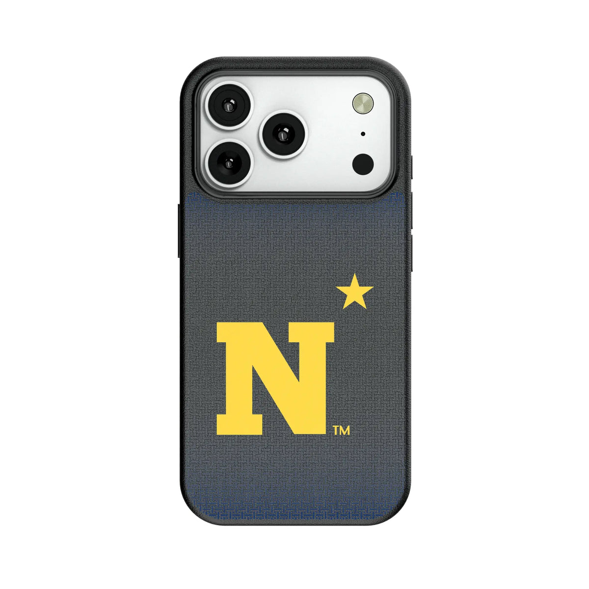 United State Naval Academy Midshipmen Linen MagSafe Compatible Phone Case for Apple iPhone