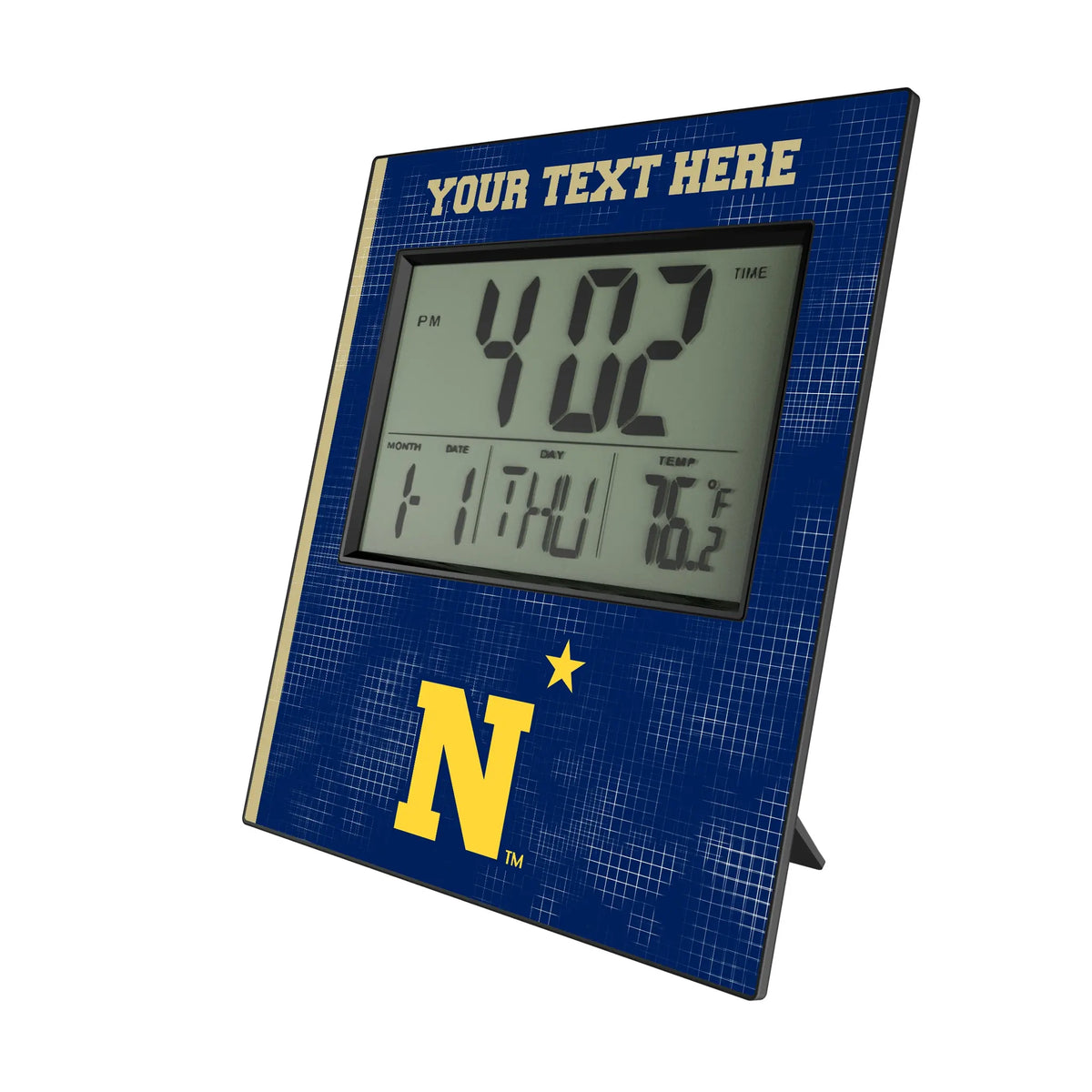 United State Naval Academy Midshipmen Personalized Hatch Wall Clock