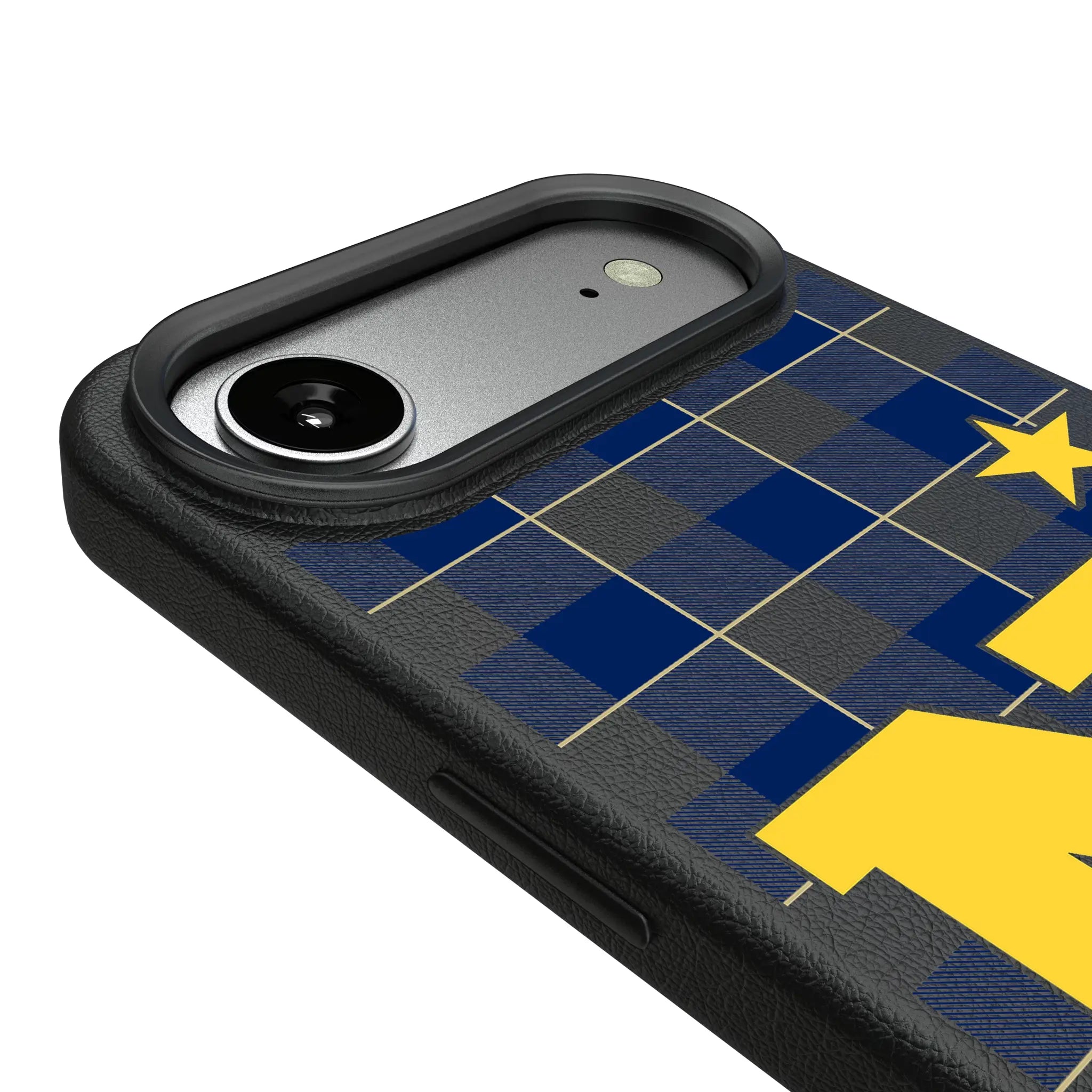 United State Naval Academy Midshipmen Plaid iPhone MagSafe Compatible Phone Case for Apple iPhone - Detail#Device_iPhone Air