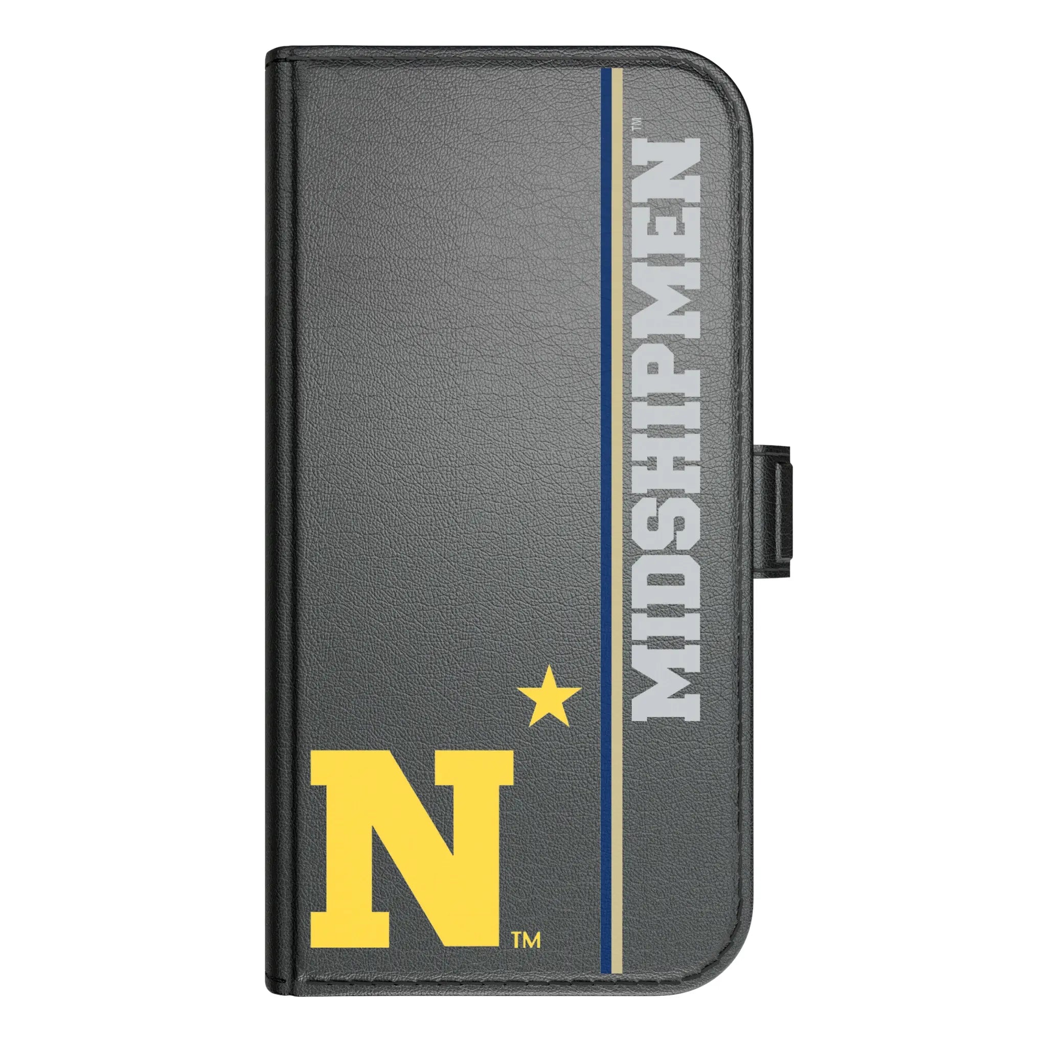 United State Naval Academy Midshipmen Sidebar iPhone Folio Phone Case for Apple iPhone#Device_iPhone 17