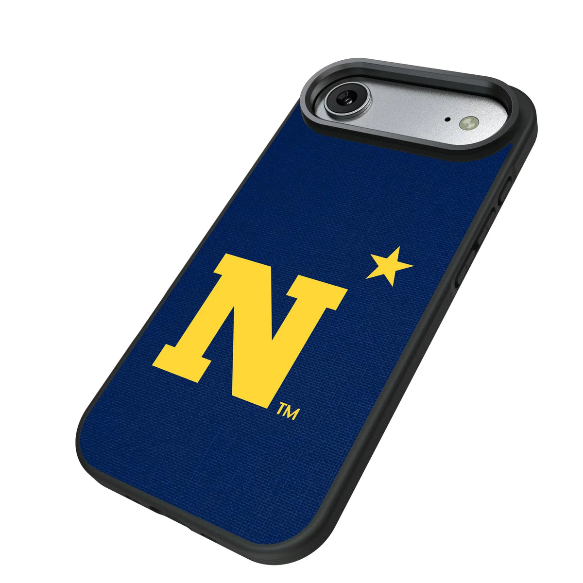 United State Naval Academy Midshipmen Solid iPhone Bump Phone Case for Apple iPhone - Isometric View#Device_iPhone Air