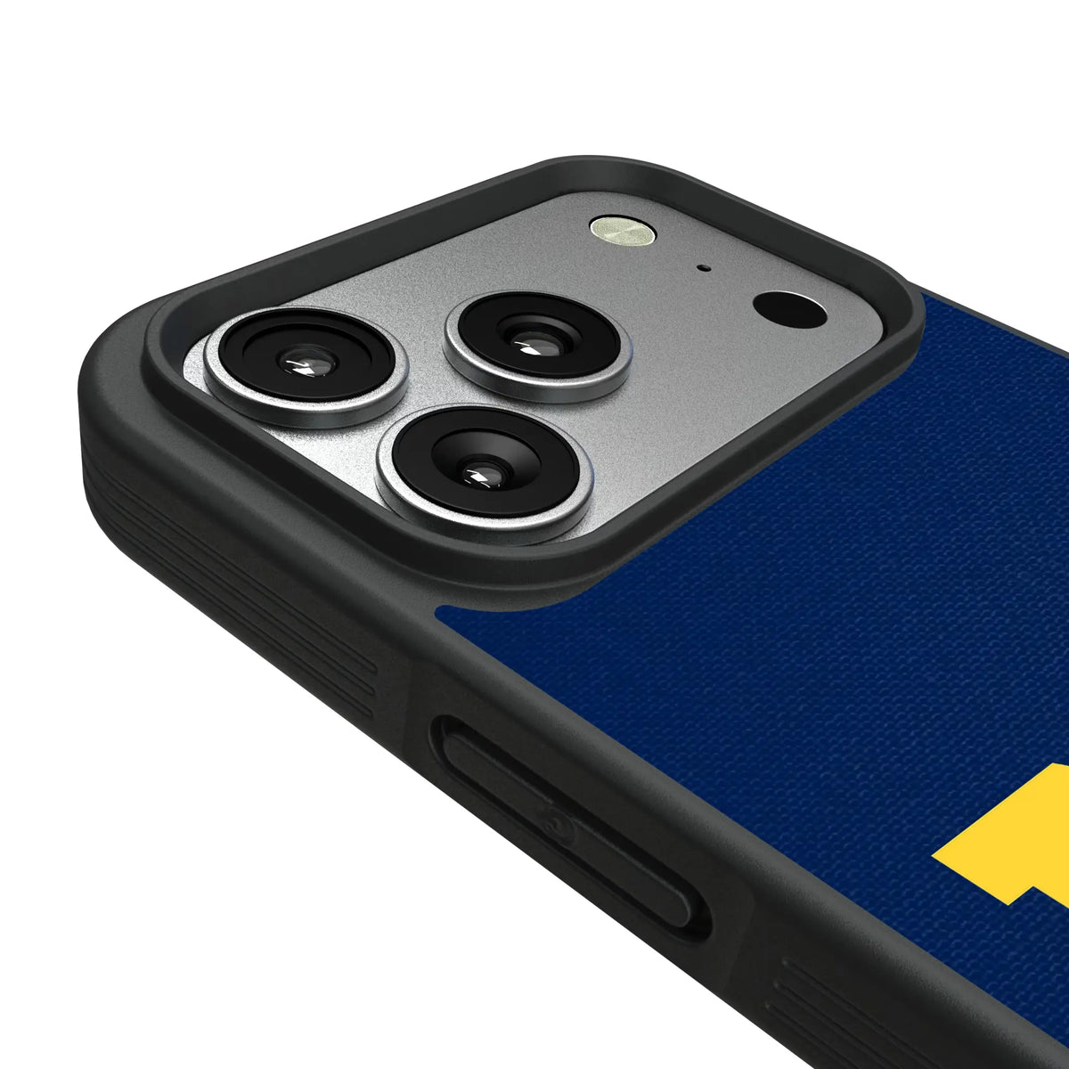 United State Naval Academy Midshipmen Solid iPhone Bump Phone Case for Apple iPhone - Detail#Device_iPhone 17 Pro