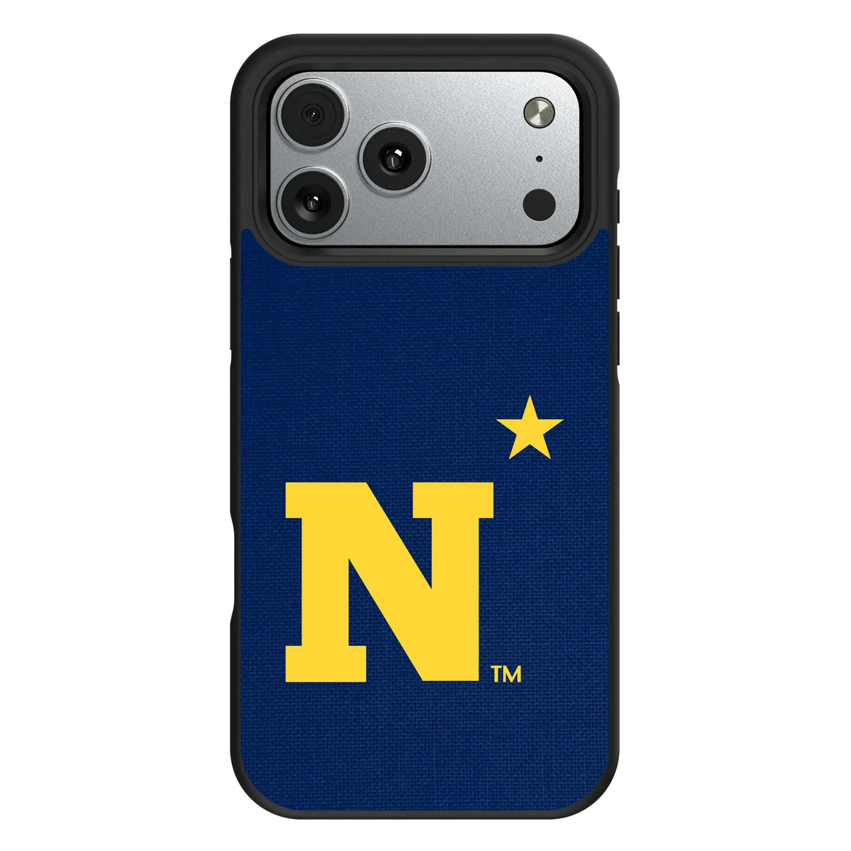 United State Naval Academy Midshipmen Solid iPhone Bump Phone Case for Apple iPhone#Device_iPhone 17 Pro Max