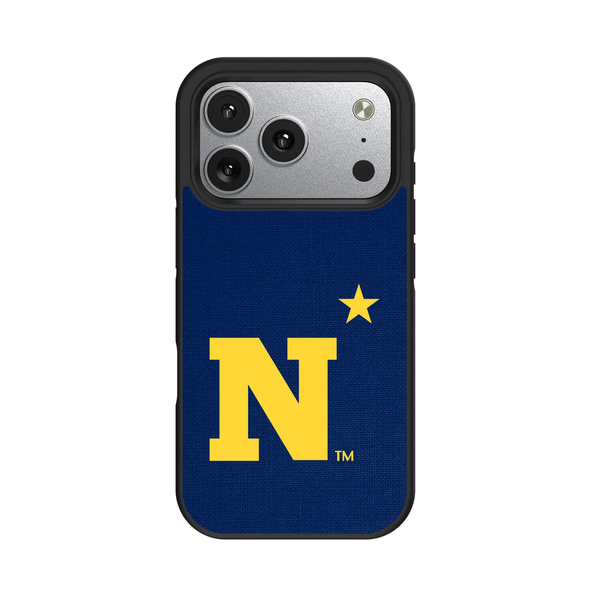United State Naval Academy Midshipmen Solid iPhone Bump Phone Case for Apple iPhone#Device_iPhone 17 Pro