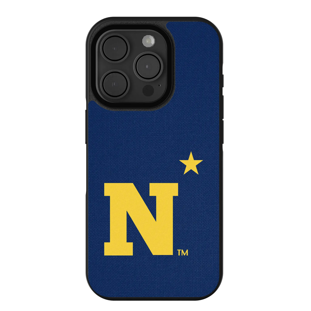 United State Naval Academy Midshipmen Solid iPhone Bump Phone Case for Apple iPhone