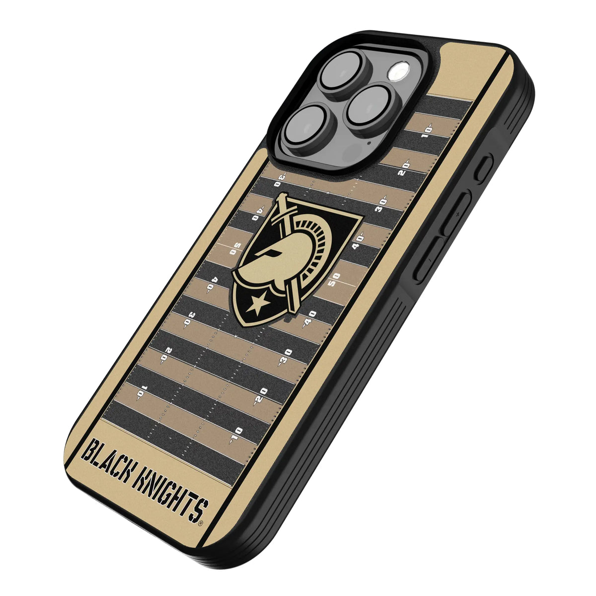 United States Military Academy Black Knights Field iPhone Bump Phone Case for Apple iPhone - Isometric View