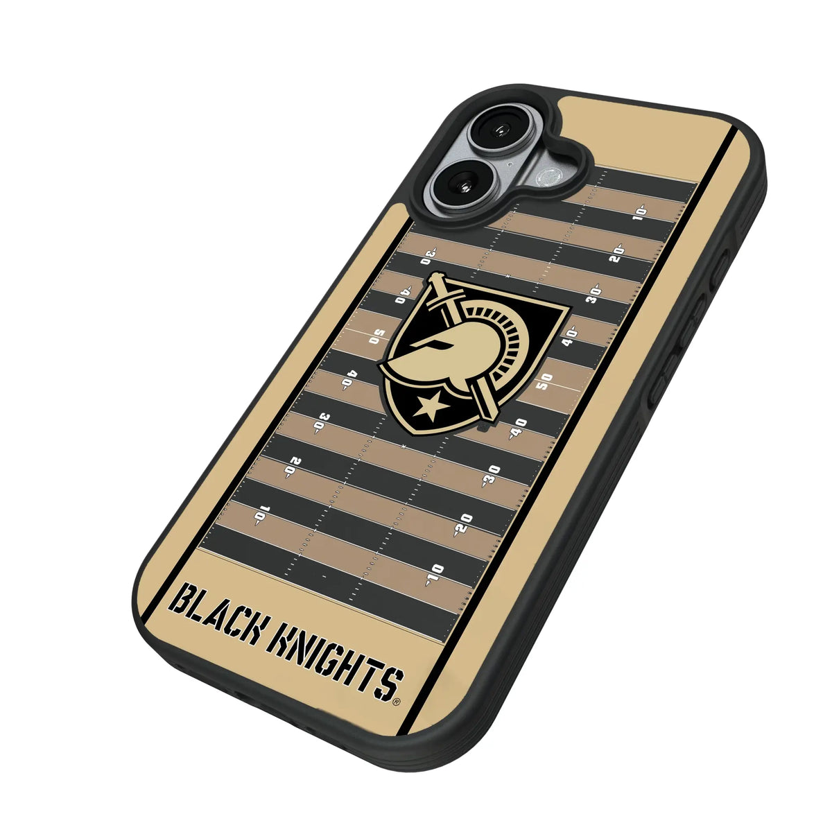 United States Military Academy Black Knights Field iPhone Bump Phone Case for Apple iPhone - Isometric View#Device_iPhone 17