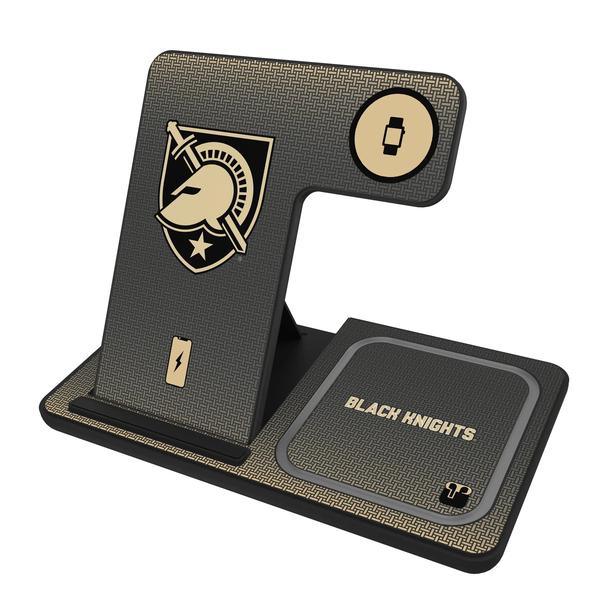 United States Military Academy Black Knights Linen 3 in 1 Charging Station