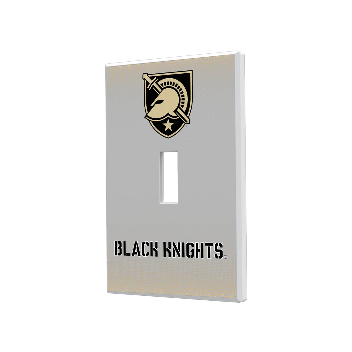 United States Military Academy Black Knights Linen Hidden-Screw Light Switch Plate#Style_Single Toggle