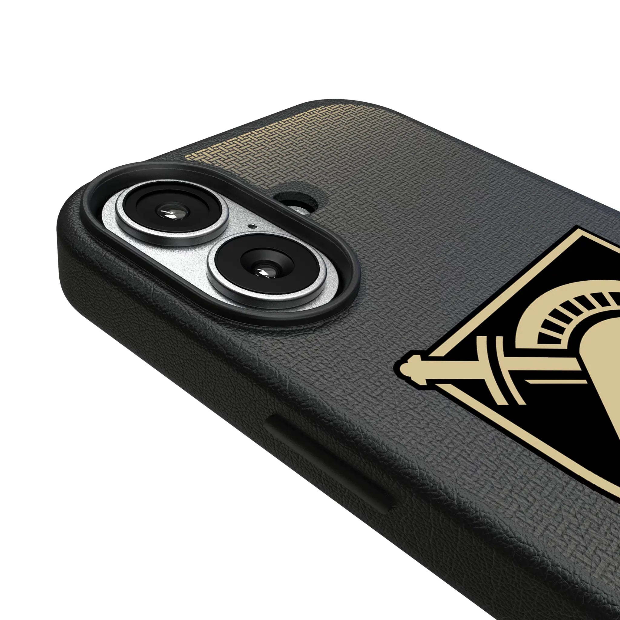 United States Military Academy Black Knights Linen iPhone MagSafe Compatible Phone Case for Apple iPhone - Detail#Device_iPhone 17