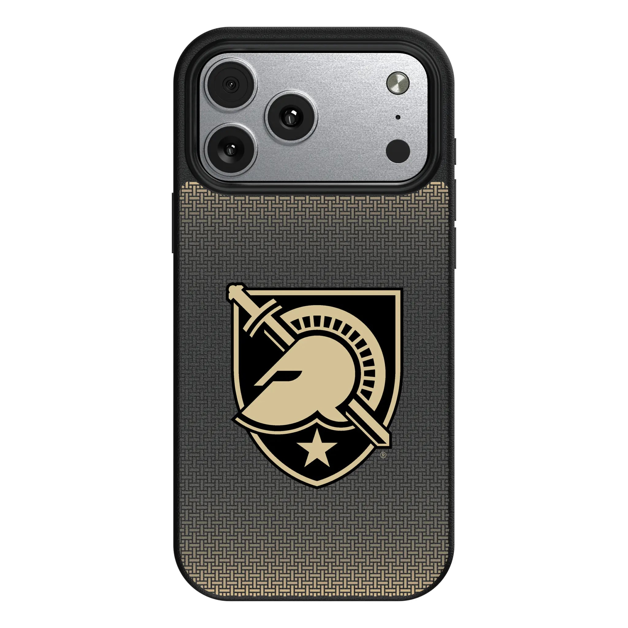 United States Military Academy Black Knights Linen iPhone MagSafe Compatible Phone Case for Apple iPhone#Device_iPhone 17 Pro Max