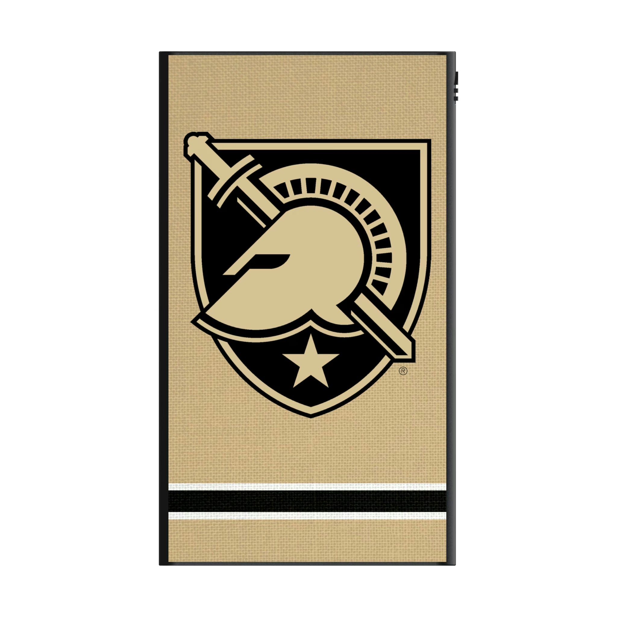 United States Military Academy Black Knights Stripe 5000mAh Flat Powerbank
