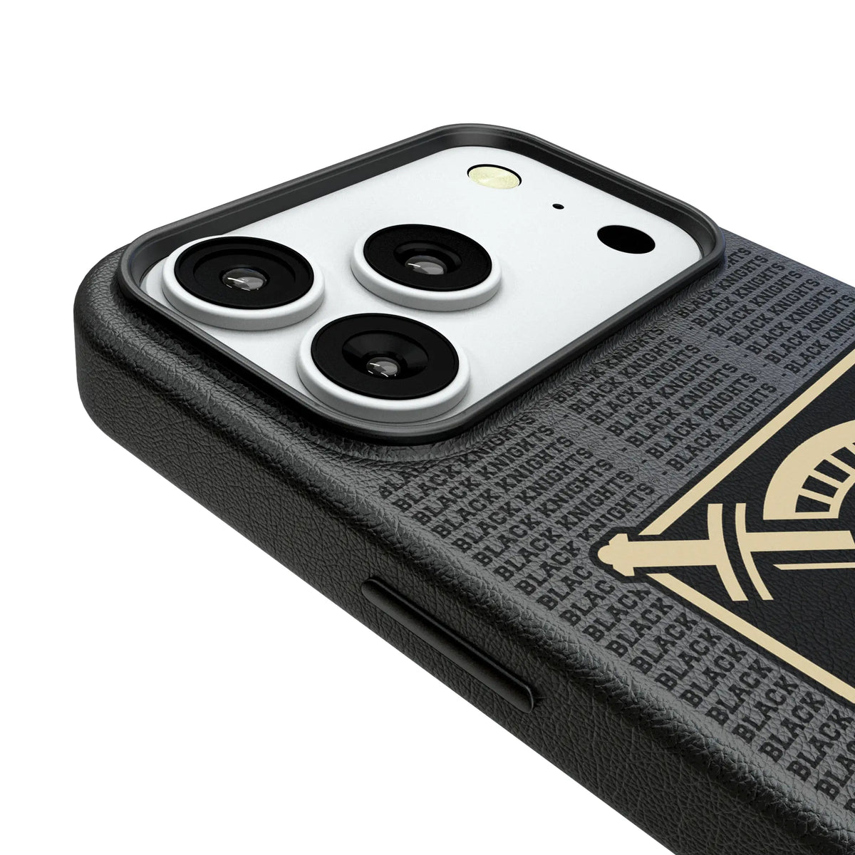 United States Military Academy Black Knights Text Backdrop iPhone MagSafe Compatible Phone Case for Apple iPhone - Detail#Device_iPhone 18 Pro